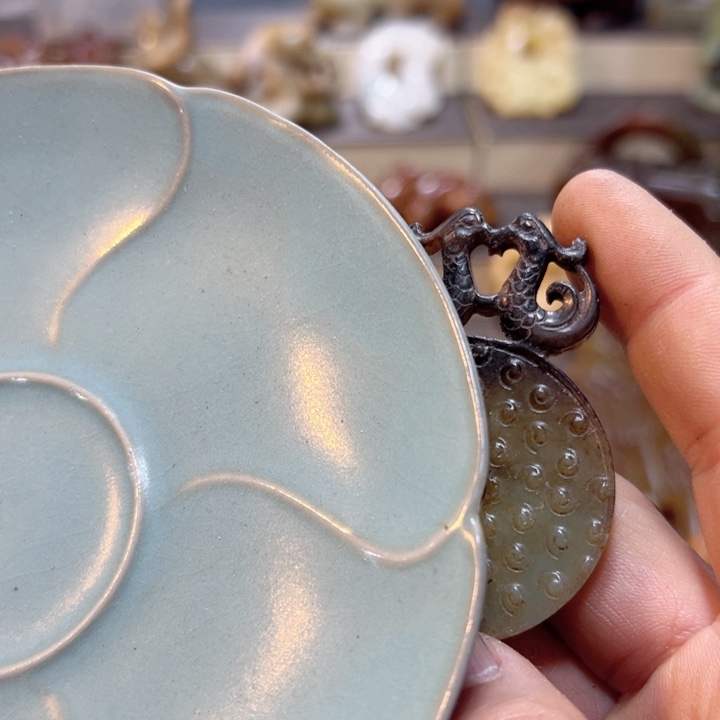 摆件摆件罐盛宝斋物件