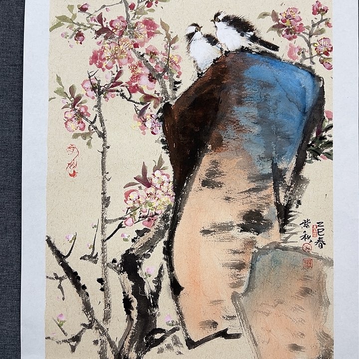 国画书画作品多次