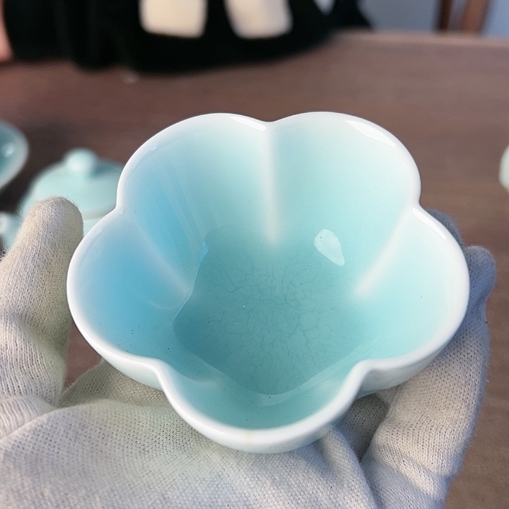 小米茶器龙泉青瓷