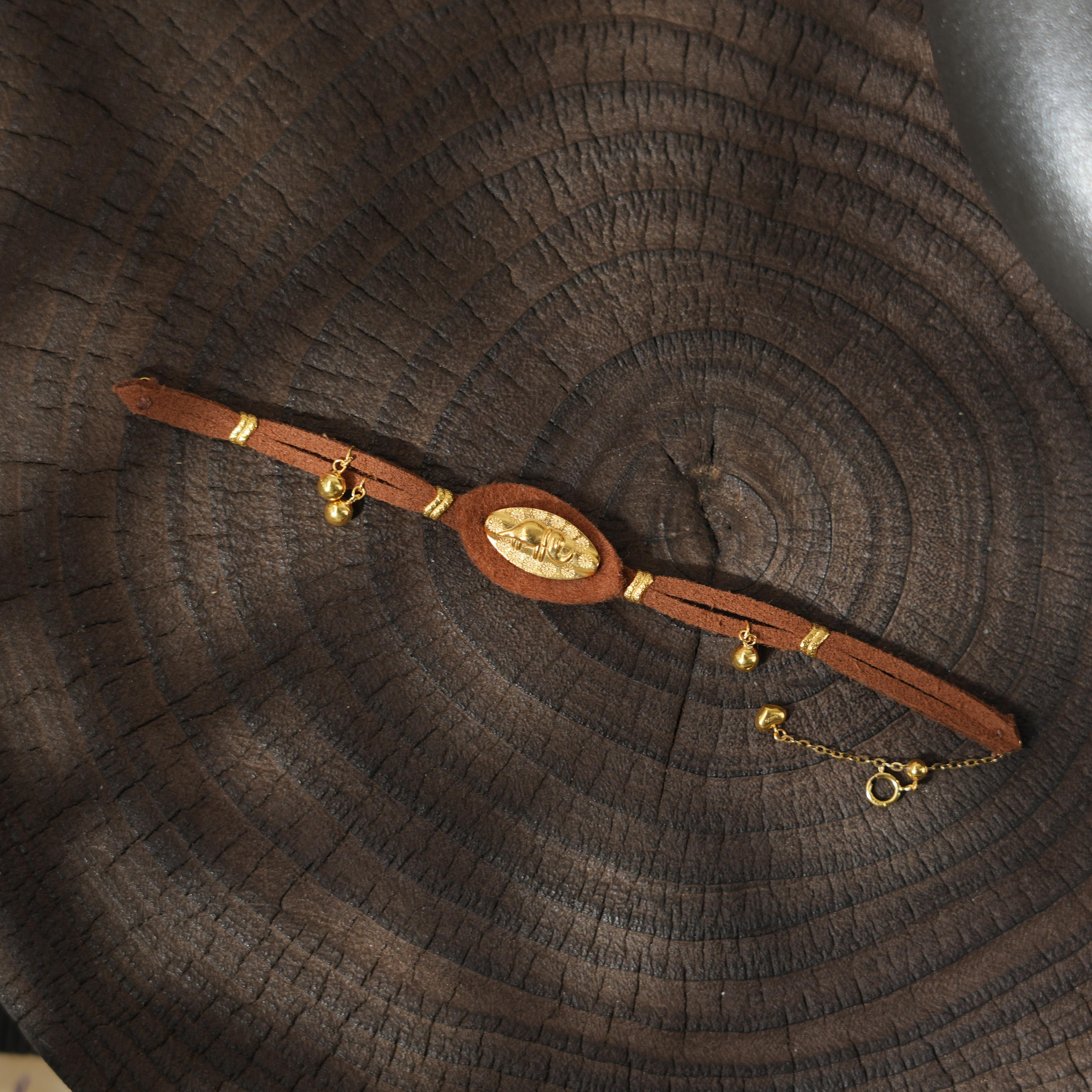 吉象-18K金编织手绳