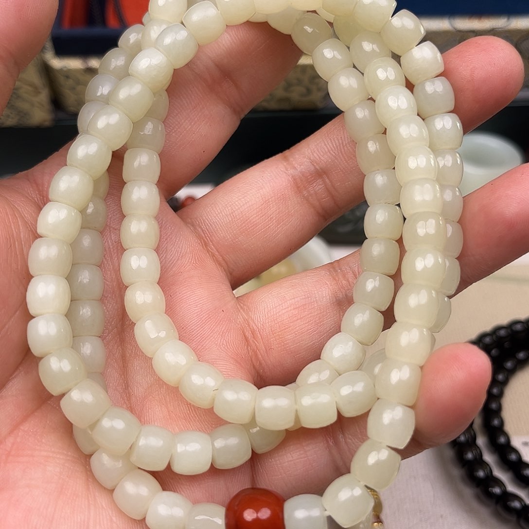 和田玉手链未镶嵌