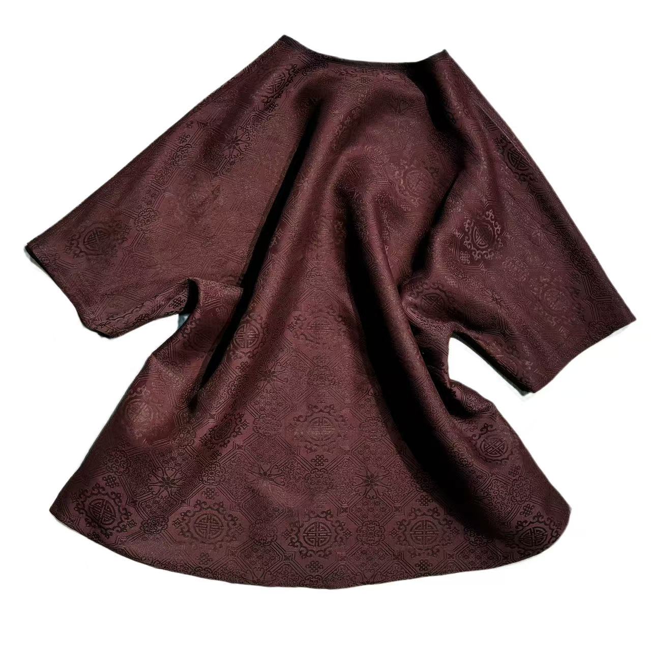 【非遗香云纱】夏季新款香云纱桑蚕丝短袖上衣时尚舒适