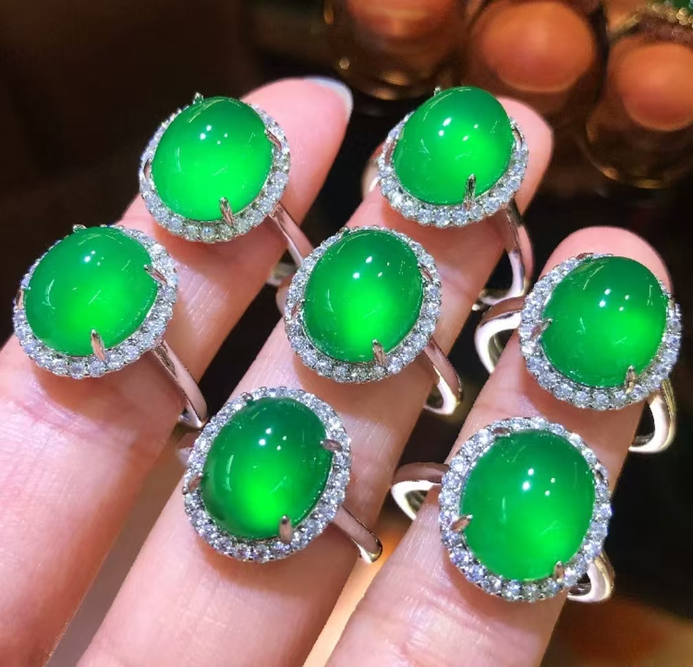 {抖音基地优质商家}满阳绿戒指