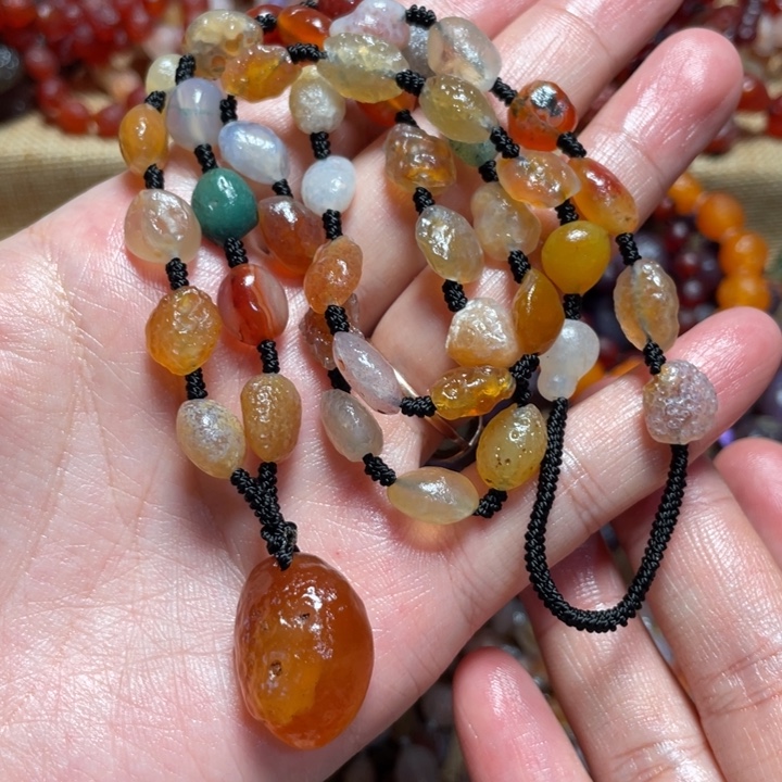 玛瑙/玉髓合金手链