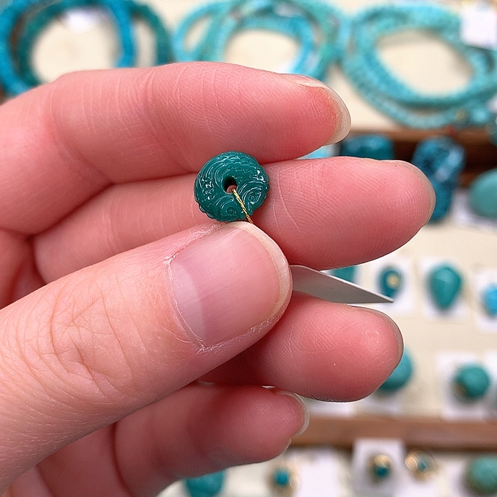 绿松石配饰未镶嵌