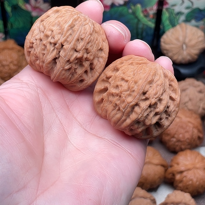 L***u核桃手串/手链磨盘41