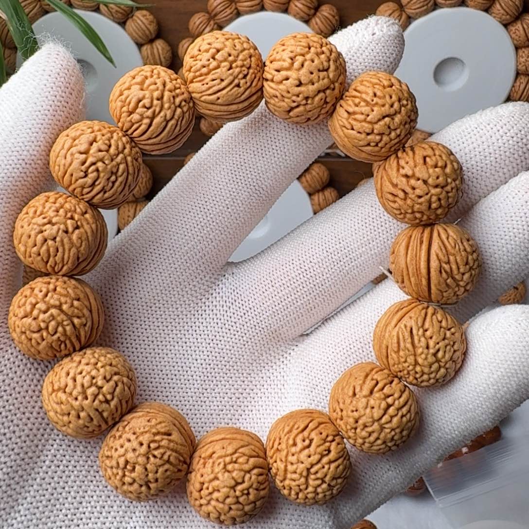 桃核手串用****2龙鳞手串