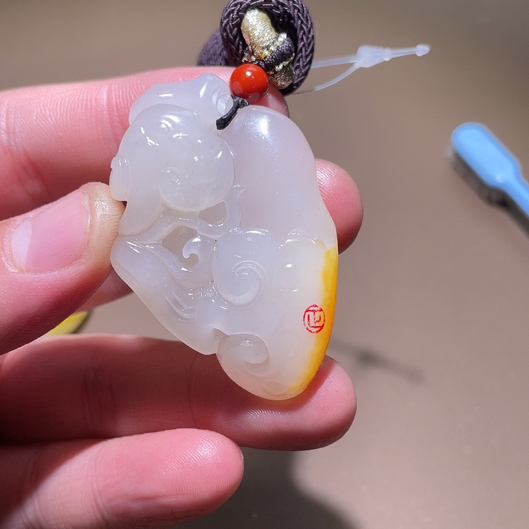 和田玉颈饰未镶嵌Z6