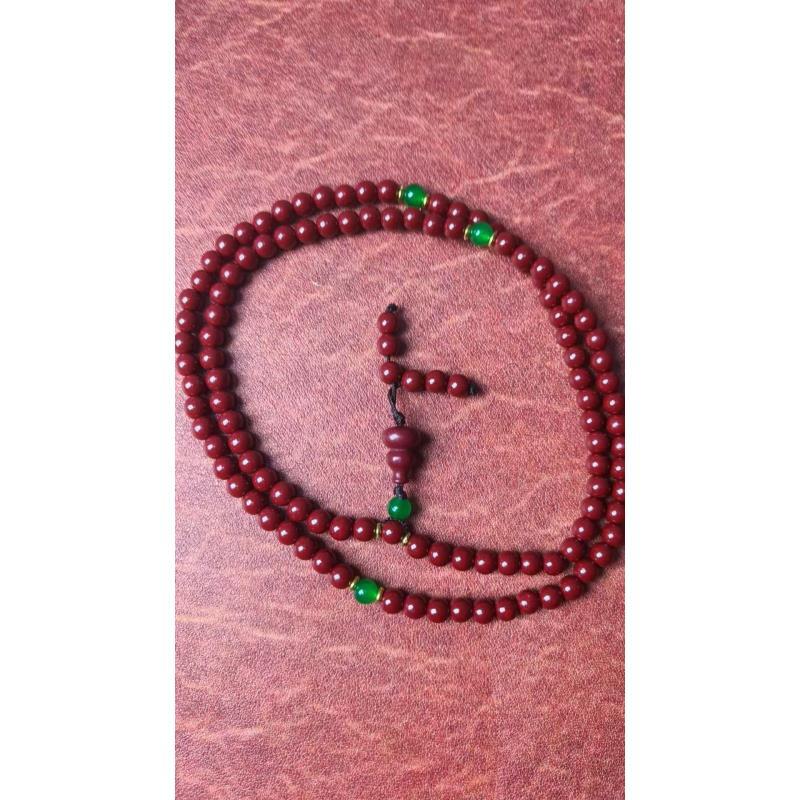 含辰砂工艺品S-0440-辰砂手串