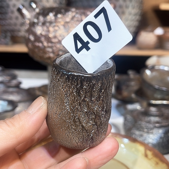 杯高温柴烧陶泥主人杯