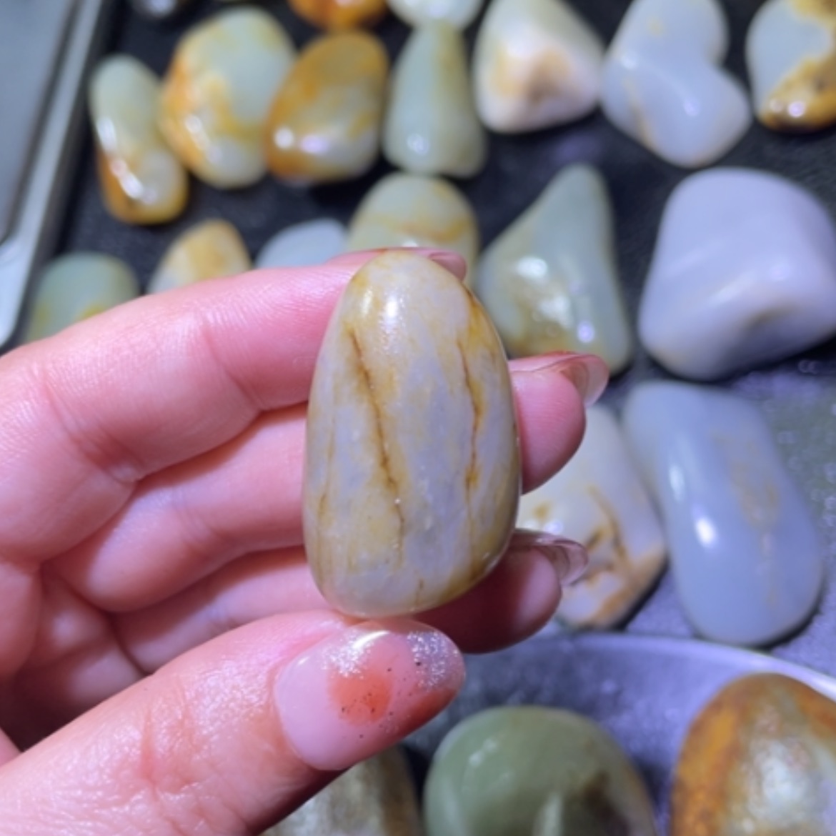 【闪购商品】颈饰未镶嵌和田玉名*