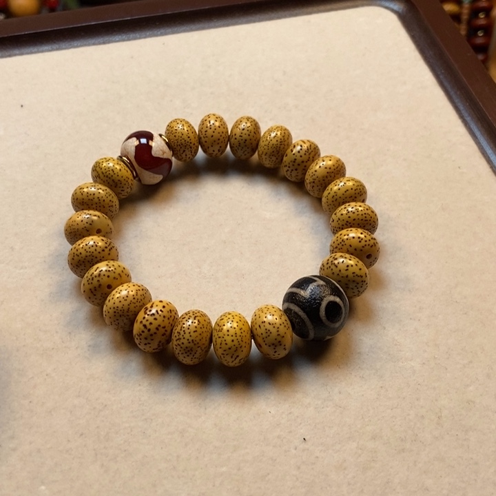 菩提把件未镶嵌星月菩提子