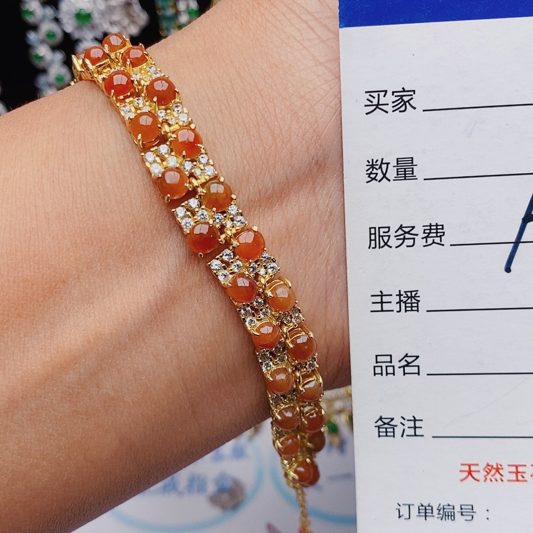 翡翠银S925镶嵌戒指戒指