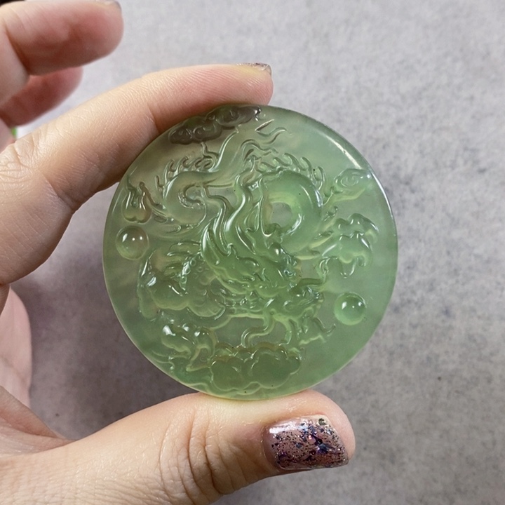 岫玉挂件吊坠未镶嵌