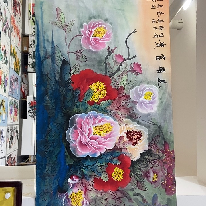 三个张画廊直播间！