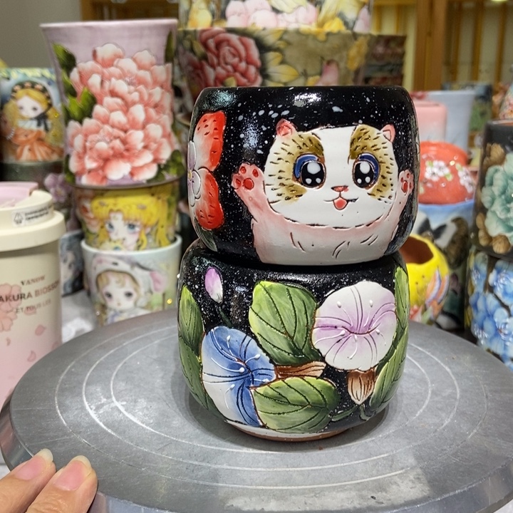 景德镇艺术手绘作品