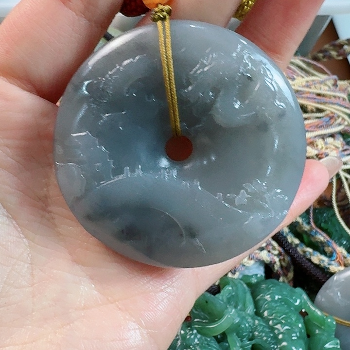 和田玉挂件未镶嵌