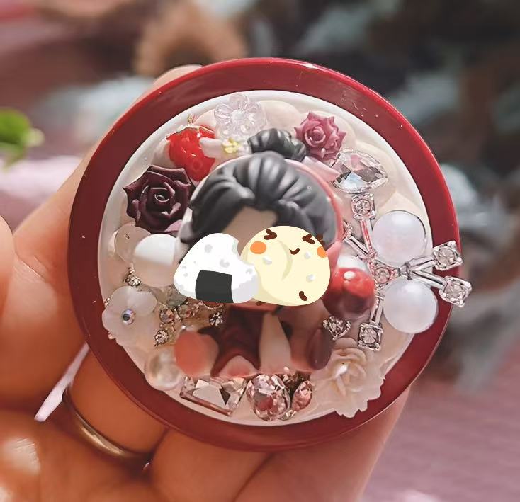 创意手机支架奶油胶萌粒手作DIY