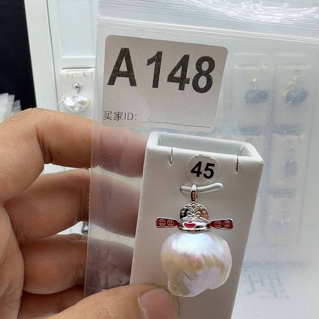 颈饰合金淡水珍珠