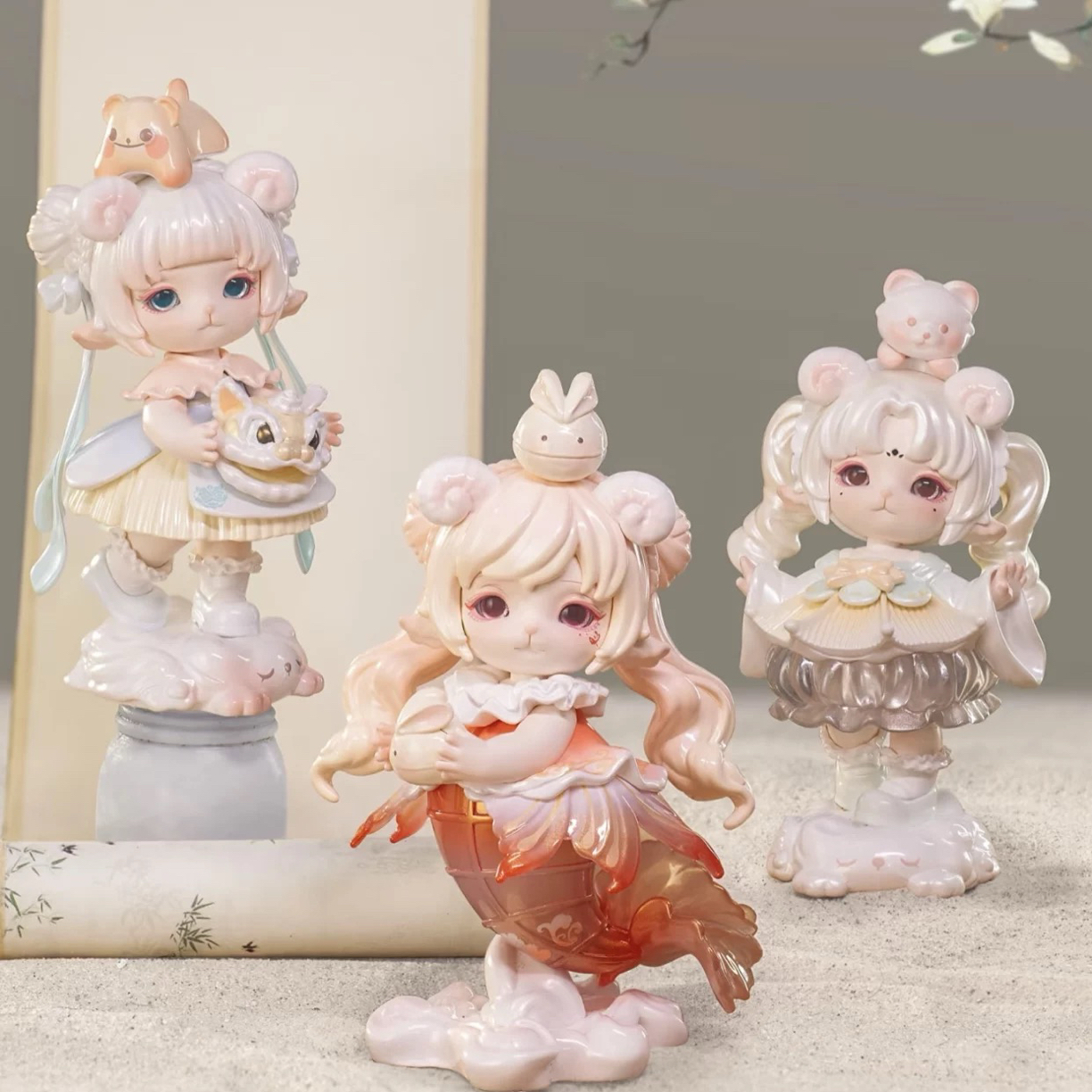 【代拆】遗梦芳华系列盲盒潮玩手办