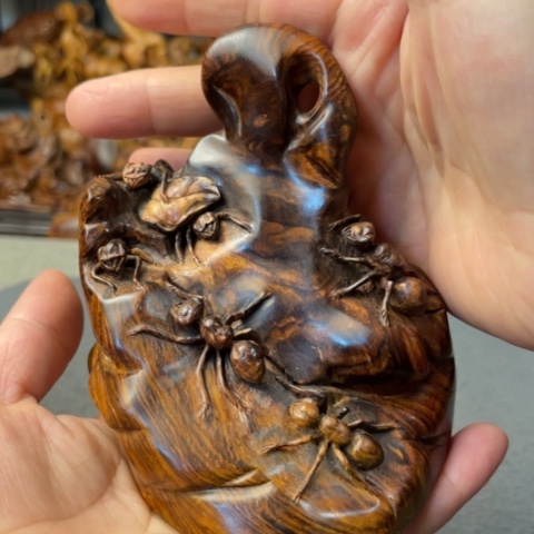 【闪购商品】黄花梨/降香黄檀把件………………………….
