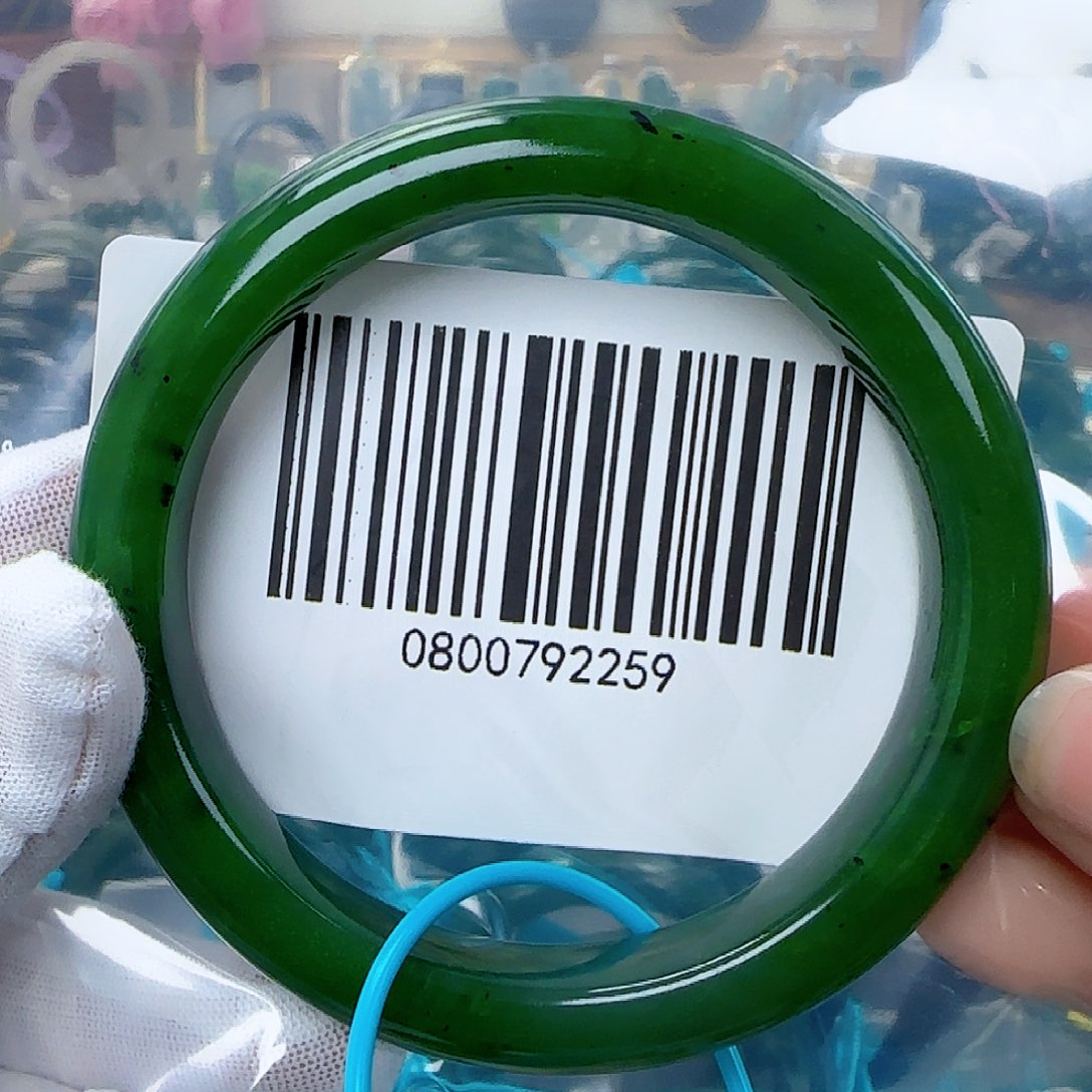 和田玉（碧玉）未镶嵌手镯63