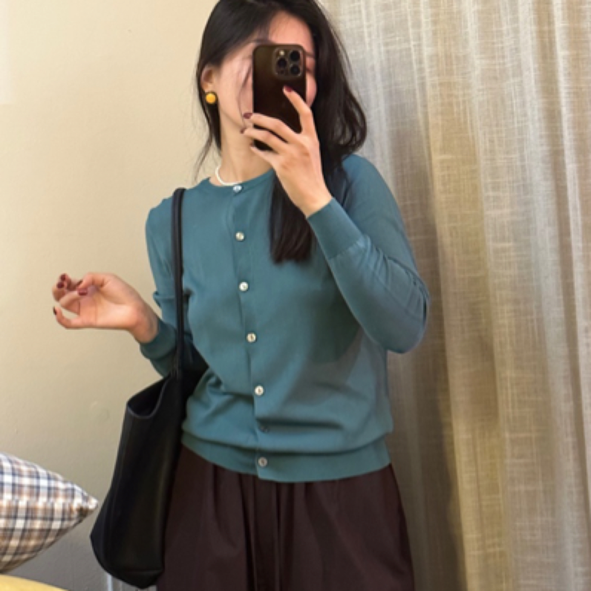 经典百搭款小开衫长袖针织衫薄款纯色TOP