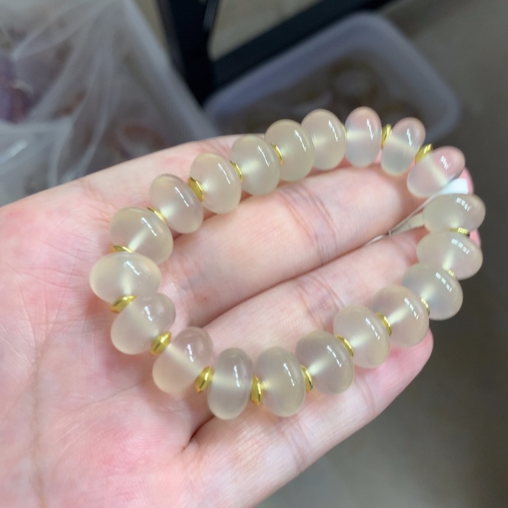 玛瑙/玉髓未镶嵌手链