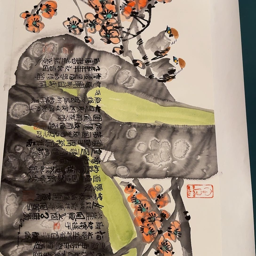国画邹老师作品画作