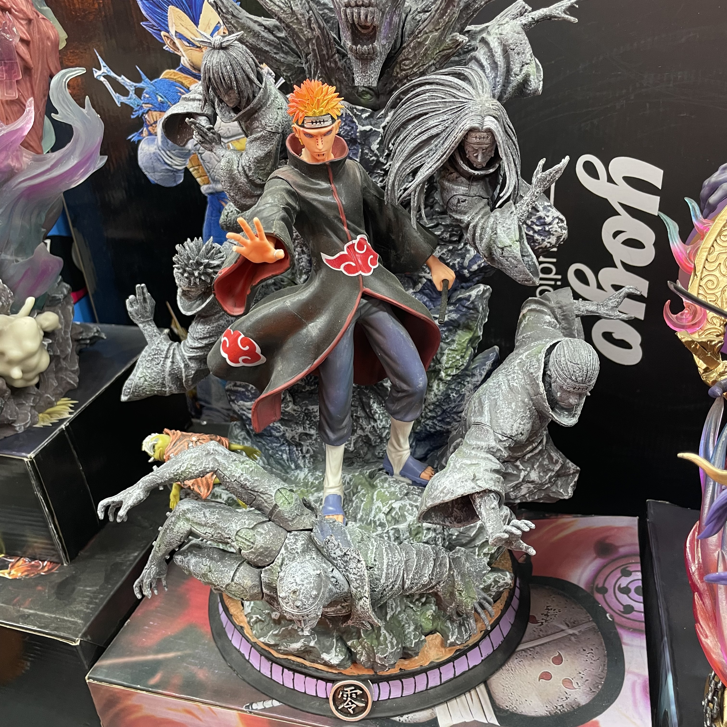 福利品 火影忍者 六道佩恩便宜微损版本 手办 摆件