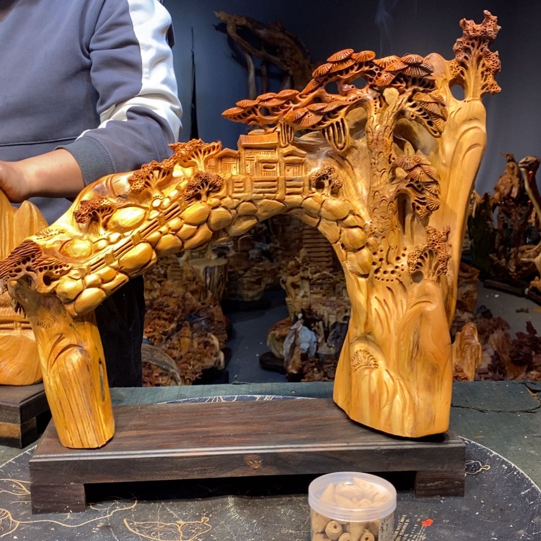 柏木（崖柏）造型崖柏山水