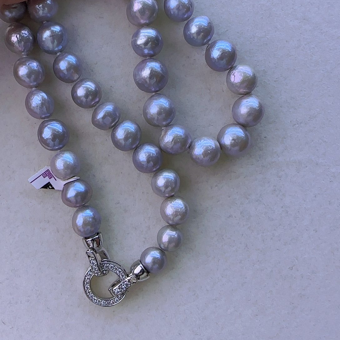 未镶嵌淡水珍珠项链定制72お***夏