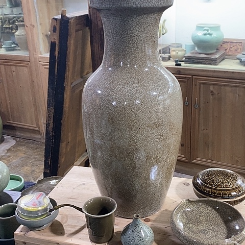 瓶龙泉青瓷龙泉青瓷