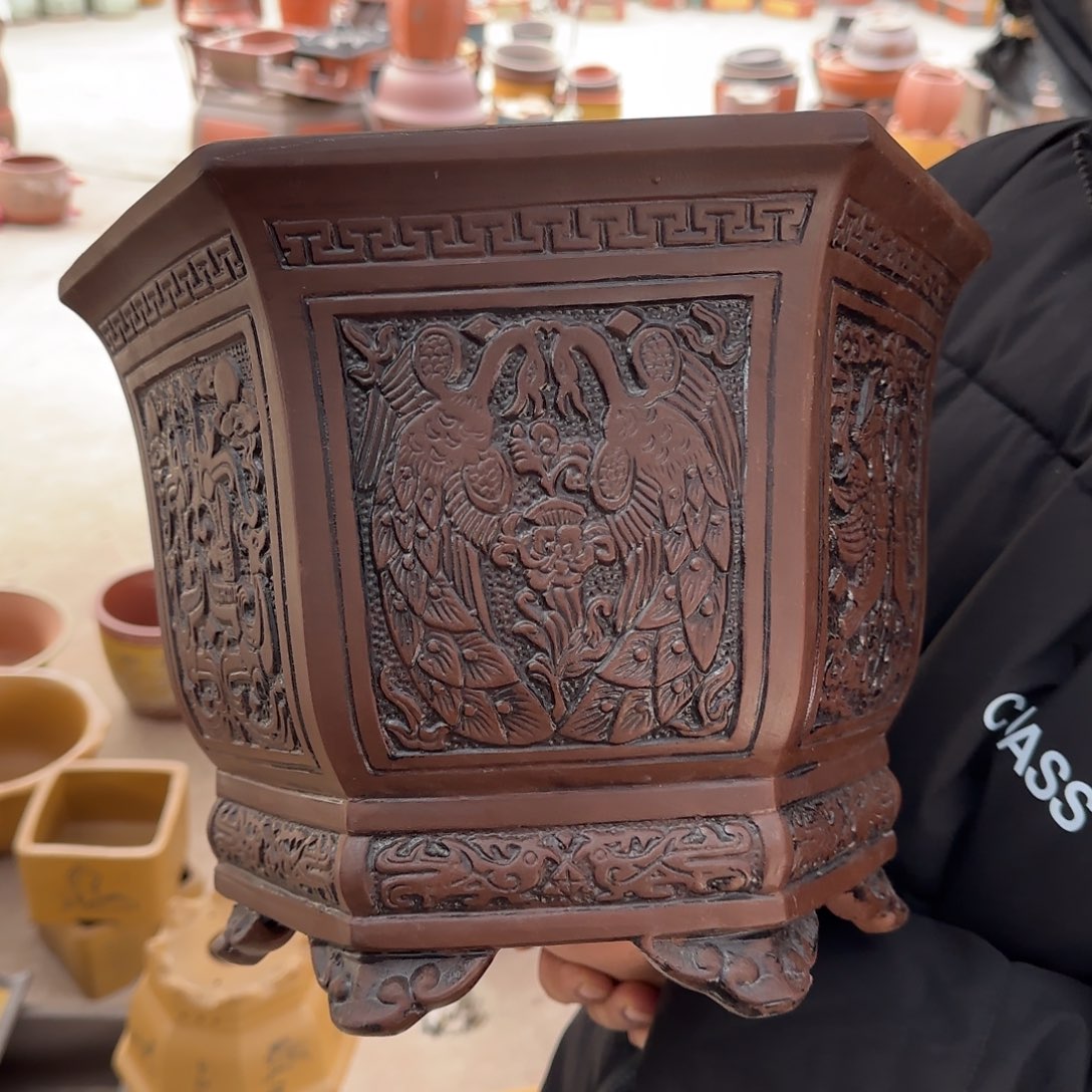 花盆紫砂口径26.22口径