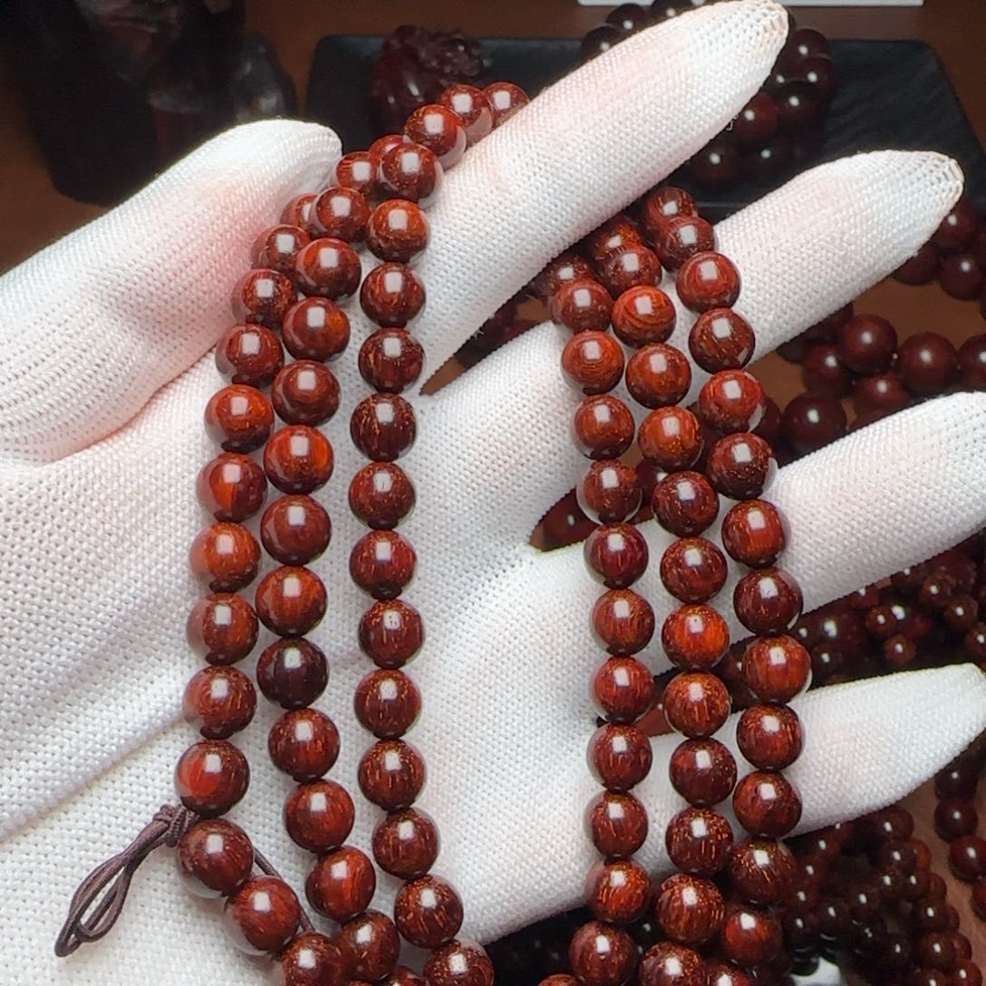 手串/手链小叶紫檀原生态印度小叶紫檀0.8入门款