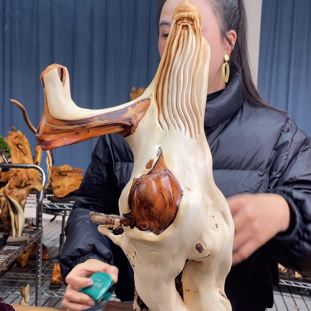 柏木（崖柏）随型艺术根雕