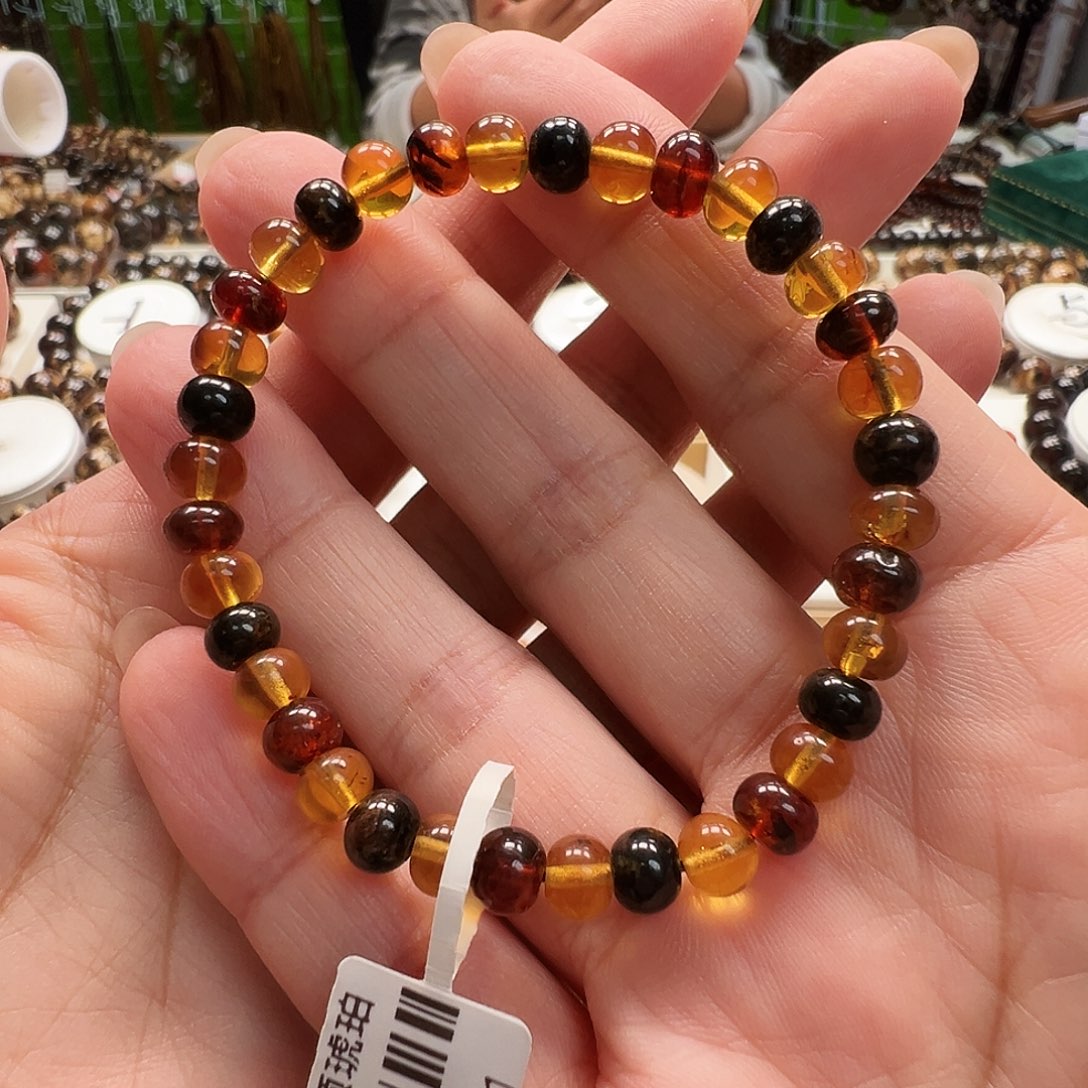 琥珀未镶嵌裸石抚顺琥珀6多宝