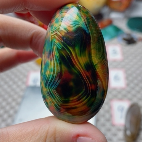 未镶嵌玛瑙/玉髓珠宝奇石春*里打孔不退不换