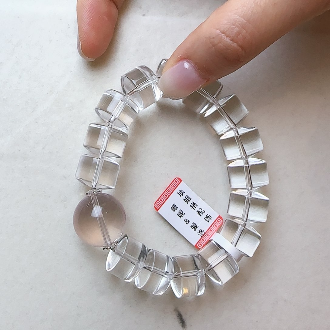 水晶手链未镶嵌大气上档次