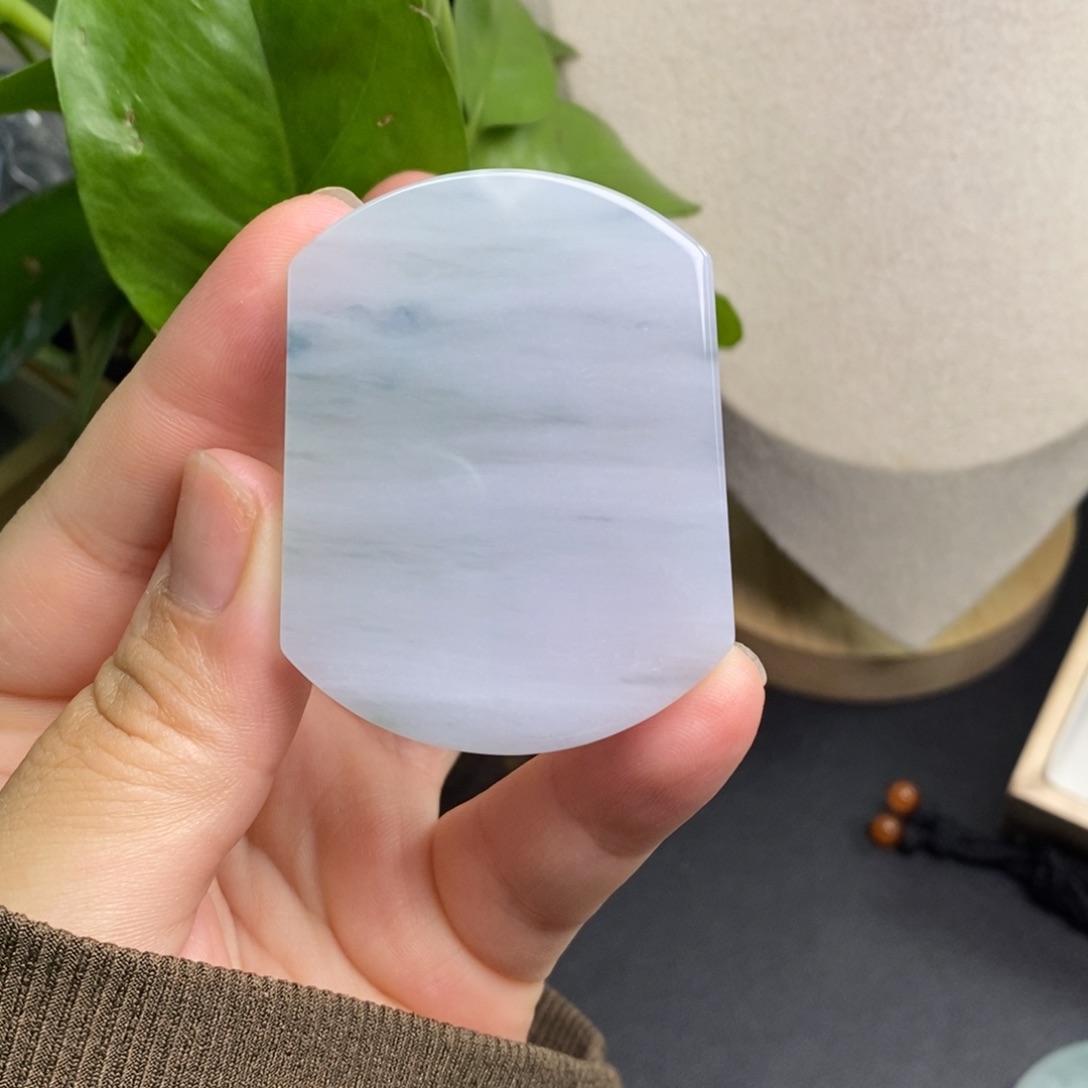 颈饰未镶嵌翡翠缅甸天然A货翡翠