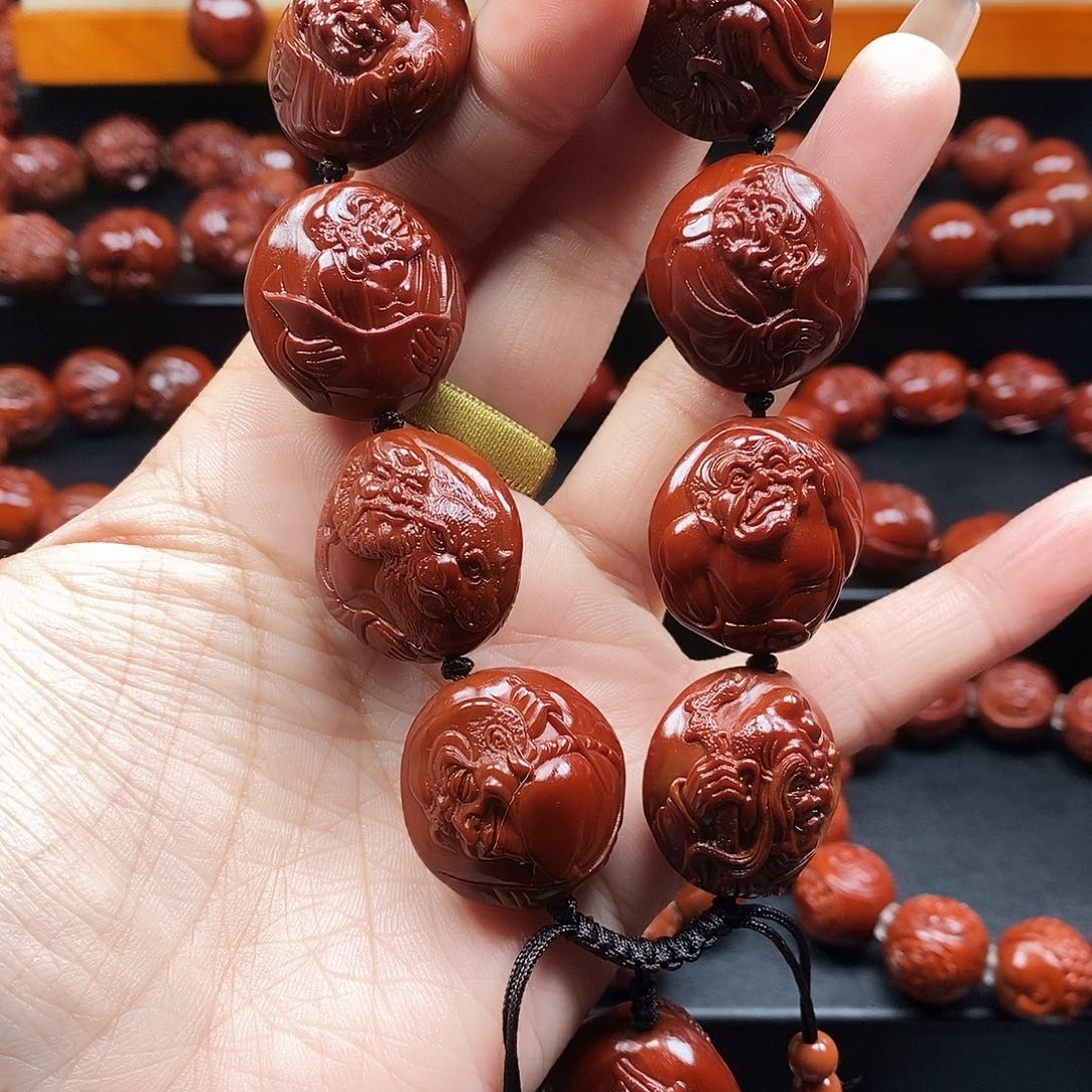 橄榄核手串@*金2368658668899