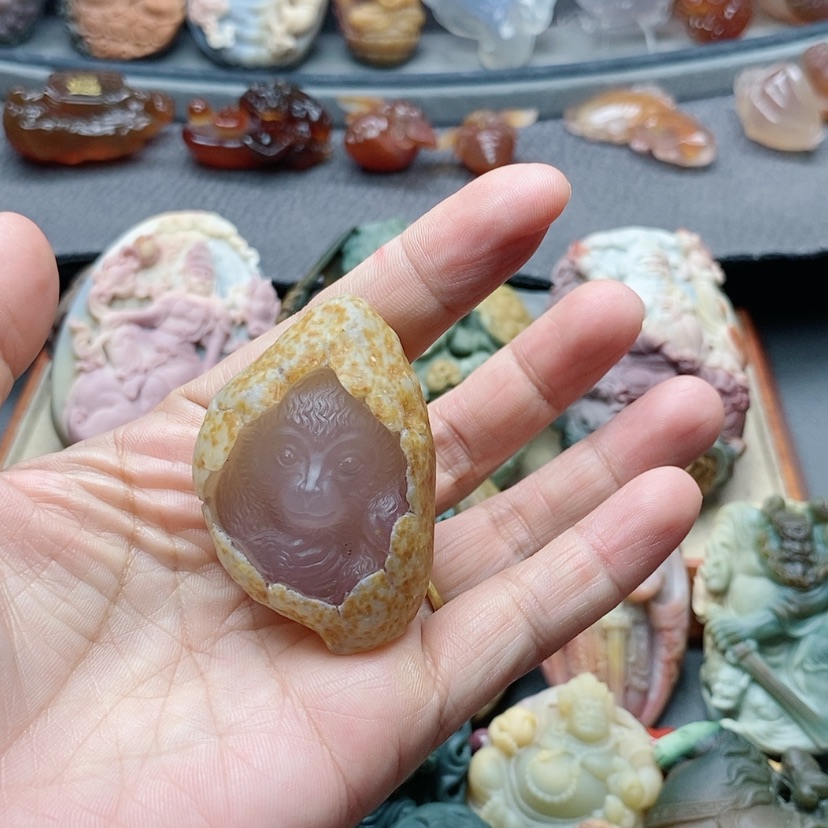 【闪购商品】未镶嵌吊坠定制玛瑙