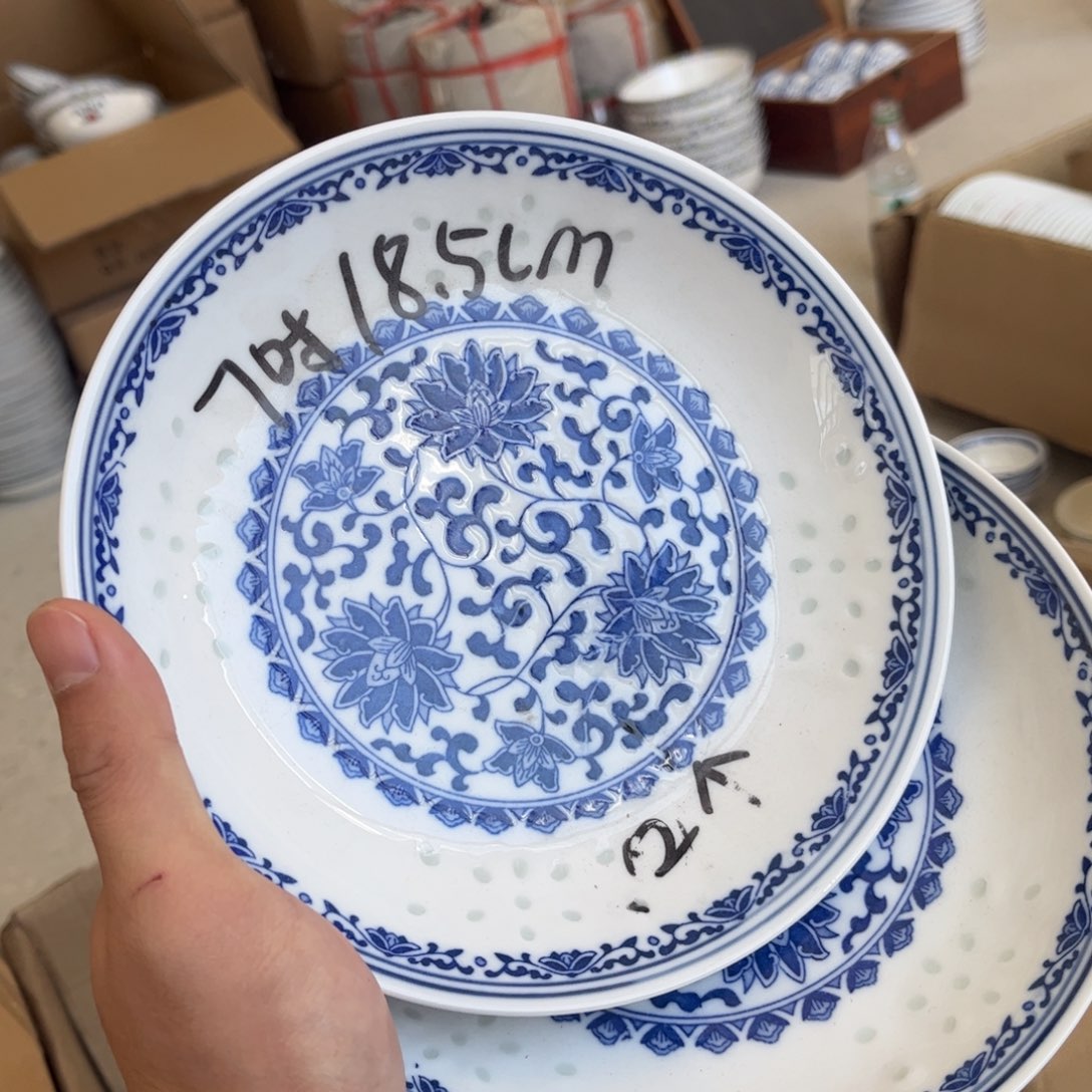 景德镇高温细白瓷餐具