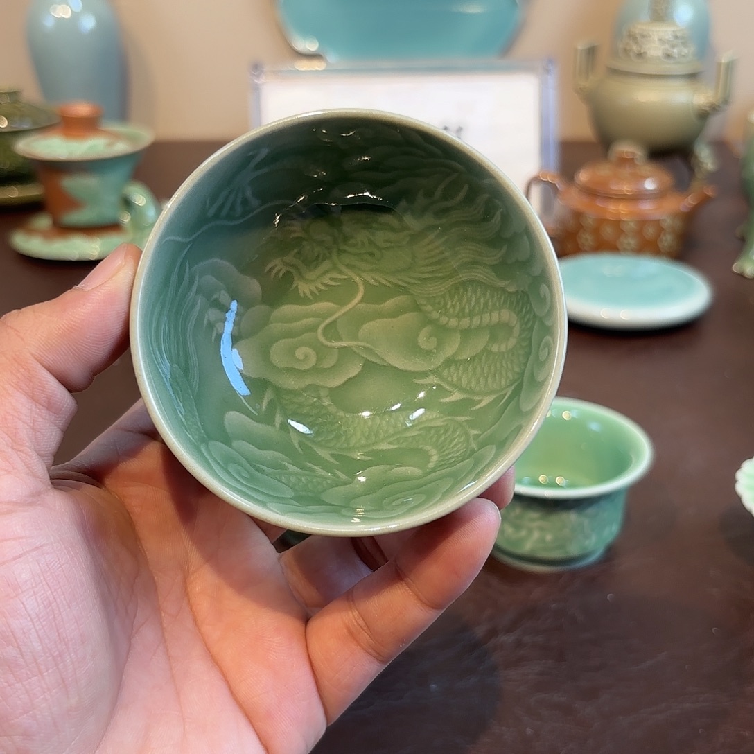 瓷片龙泉青瓷福利青瓷