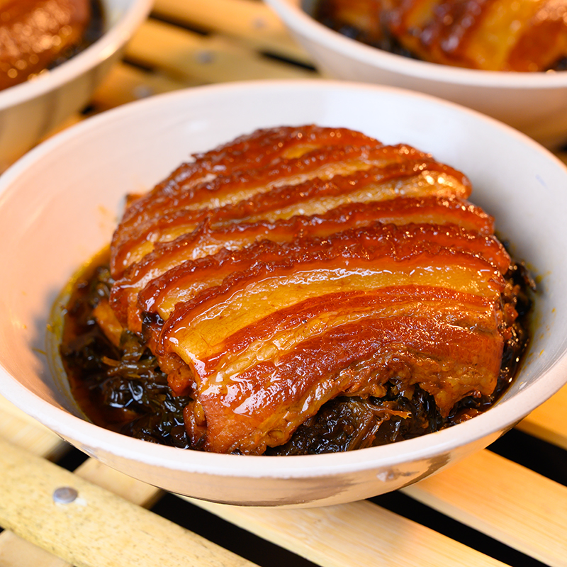 虎皮梅菜扣肉精五花肉即食预制菜餐厅饭店家用小碗扣肉