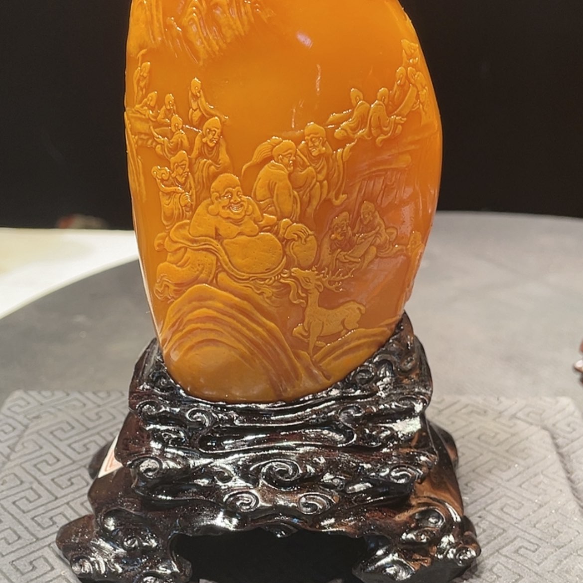 【闪购商品】寿山石用****2山水画作品欣赏