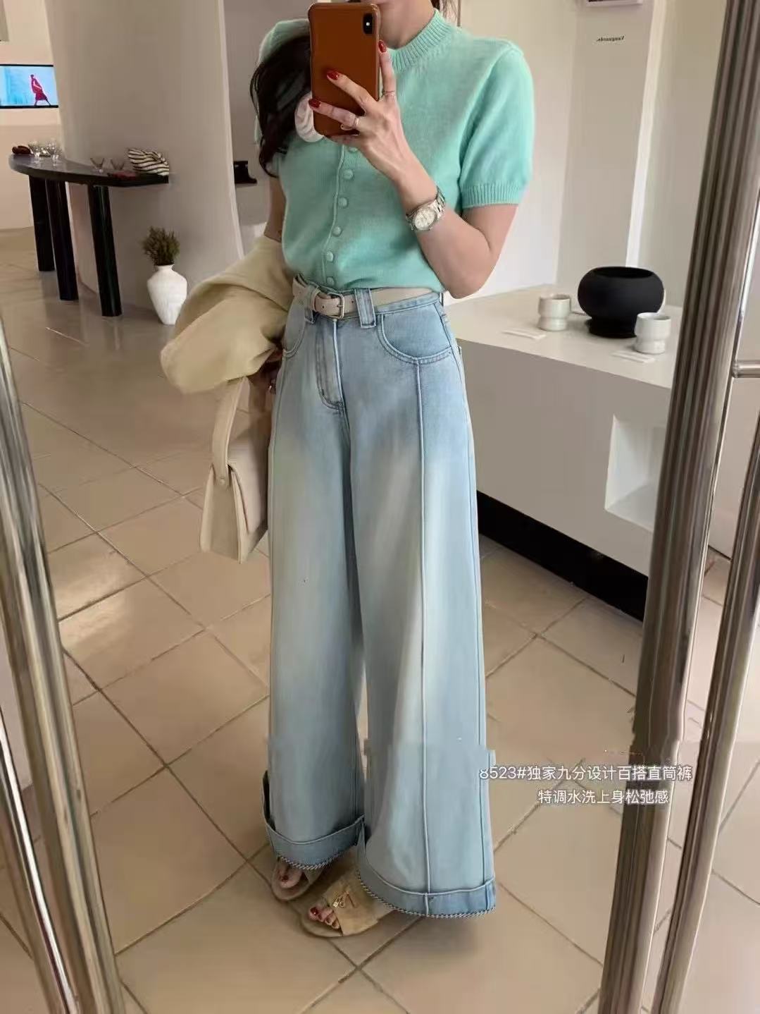 秋款清货【D01-D10】NO退换上选编码下选尺码直播间看款秋款牛仔裤