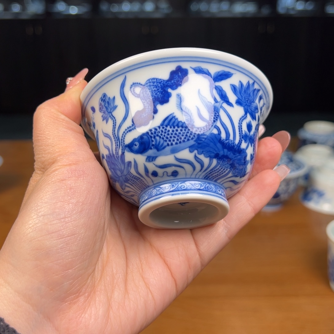 杯子景德镇陶瓷刘建锋窑现场