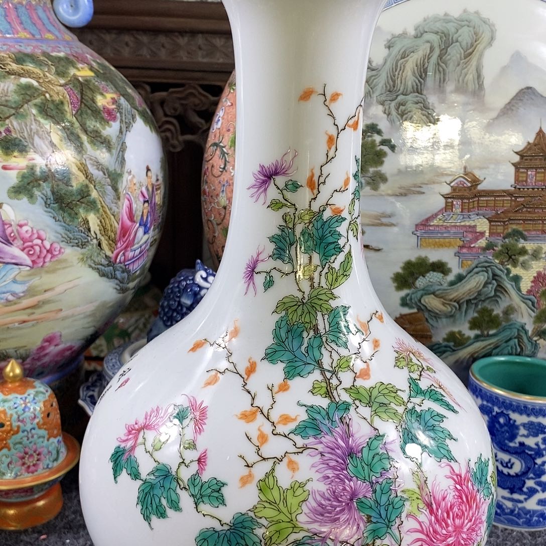 其他陶手工手绘陶瓷摆件工艺品