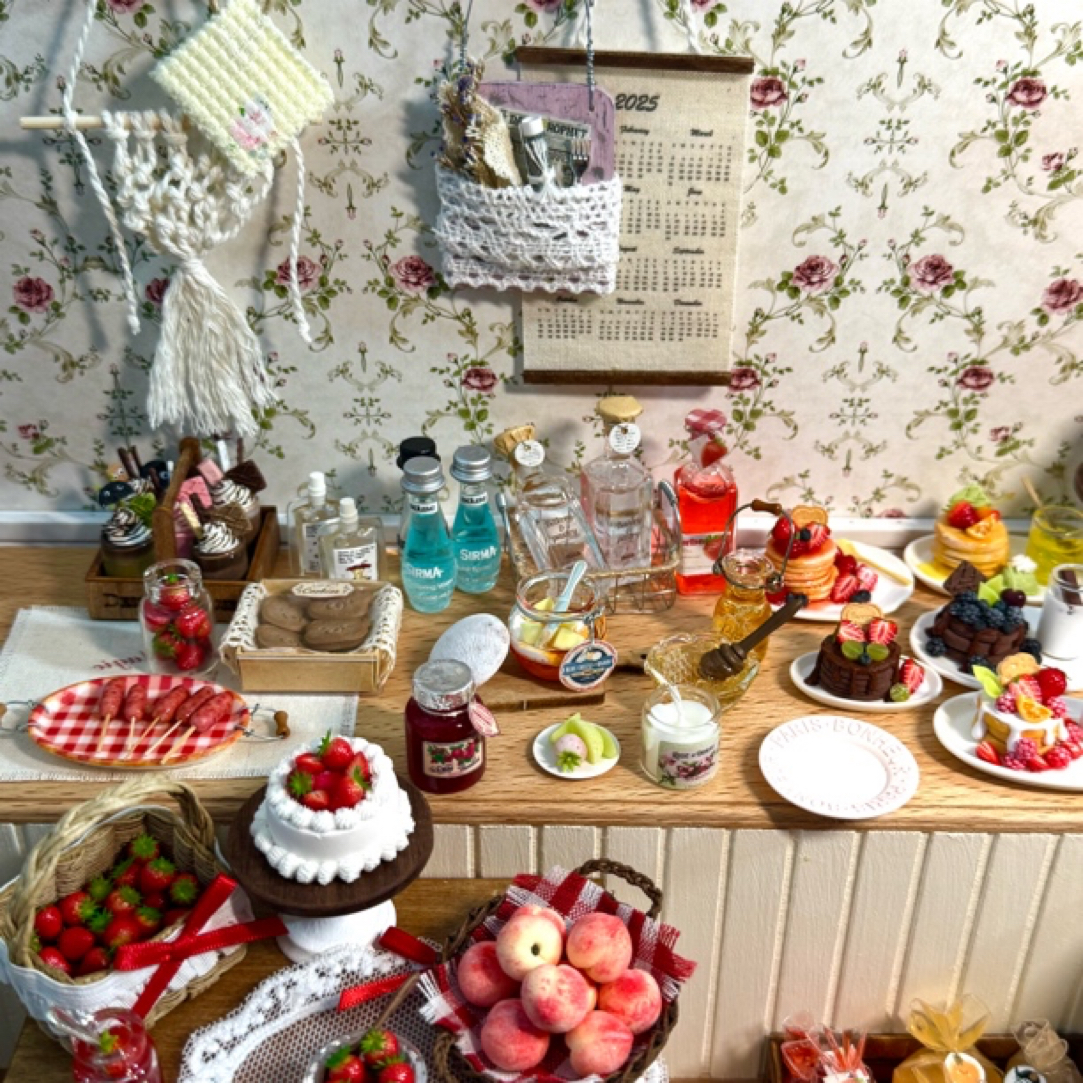 【补米链接】迷你手工diy黏土微缩食玩娃屋